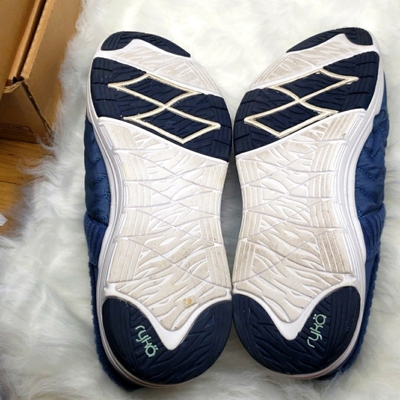 RYKA ASCENT SLIP-ON SNEAKER 8.5W blue WIDE WIDTH - Picture 9 of 9